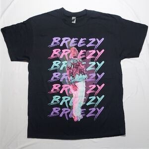 Gildan Black Breezy Graphic Tee